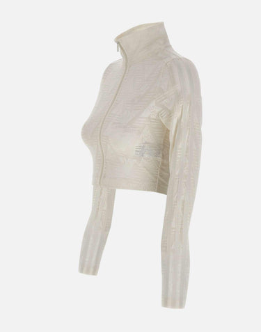 Felpa in pizzo Firebird KE3451 WHITE ADIDAS 