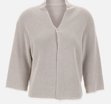 Cardigan con frange 151004 154 KANGRA 
