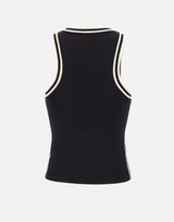 Top con profili a contrasto SP5NT012 0001 KAOS 