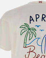 T-shirt "Portland Après Beach Summer" PRL0002 02251L MC2 SAINT BARTH 