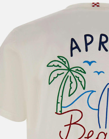 T-shirt "Portland Après Beach Summer" PRL0002 02251L MC2 SAINT BARTH 
