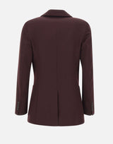 Blazer in lana vergine 1425WJK005119G ACAI VICTORIA BECKHAM 