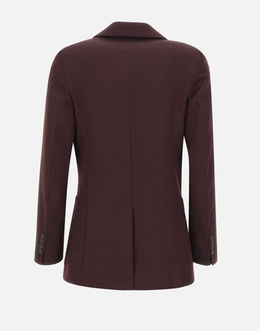 Blazer in lana vergine 1425WJK005119G ACAI VICTORIA BECKHAM 