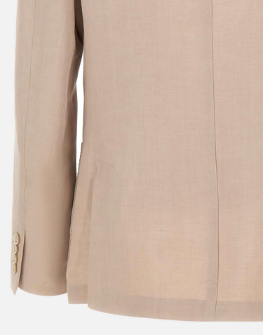 Blazer in misto lyocell e lino M75GIAK09 TES0M11626 ELEVENTY 