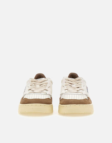 Sneakers "Medalist Low" in pelle con dettagli in camoscio AULW GS43 AUTRY 