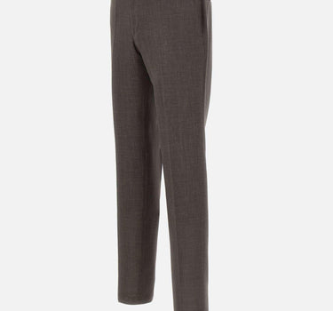 Pantaloni slim fit in misto lana 50563826 208 BOSS 