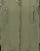 "Symmetrical Bomber jkt" 25ACOW033PA0249 P309 RABANNE 