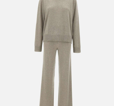 "Cashmere set" 23007AB GREIGE SOFT GOAT 