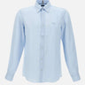 Camicia "H-Roan" in lino 50520283 450 BOSS 