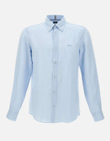 Camicia "H-Roan" in lino 50520283 450 BOSS 