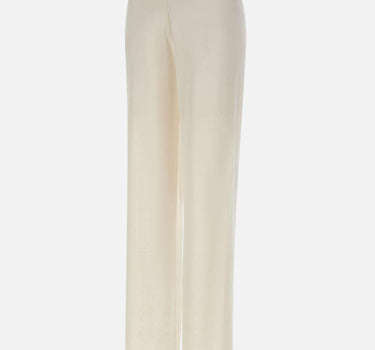 Pantaloni palazzo in maglia di lino 195015 001 KANGRA 
