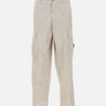Pantalone in tela di cotone stretch "Paracadute" 3100043S0003 V0061 STONE ISLAND 