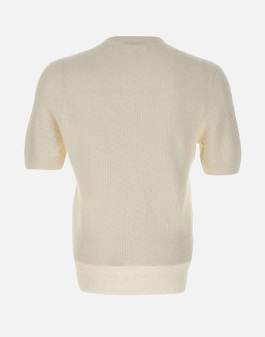 Maglia in misto lino e cotone 57169 18668001 GRAN SASSO 