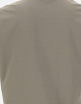 T-shirt in misto cotone e nylon DK17911 TORTORA DIKTAT 