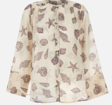 Camicia in voile di seta 2613111132200 004 MARELLA 