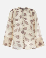 Camicia in voile di seta 2613111132200 004 MARELLA 