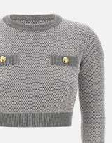 Top "Daily" in maglia con paillettes MK56T57E2 431 ELISABETTA FRANCHI 