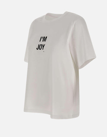 "White Im Joy t-shirt" 1425JTS007015A WHITE VICTORIA BECKHAM 