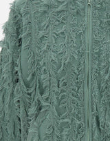 Giacca bomber con lavorazione sfilacciata 392009 047 KANGRA 