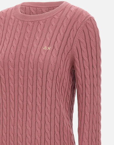 "Cable knit sweater" K35224 57 SUN68 