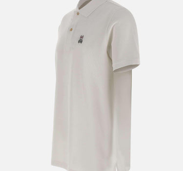 Polo classica in piqué B6K001ARPC WHT PSYCHO BUNNY 