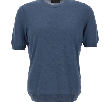Maglia in seta a maniche corte 43112 23503570 GRAN SASSO 