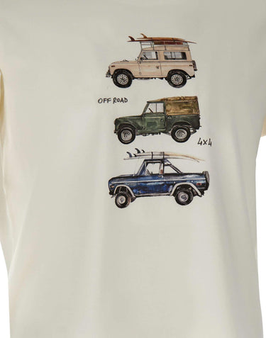 T-shirt "Color" COLOR VR0386CREMA BOB 