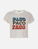 T-shirt "Paco" 26AJTE056C00494 P100 RABANNE 