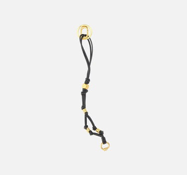 Portachiavi con dettagli dorati PCWATERFALL13 NERO GIANNI CHIARINI 