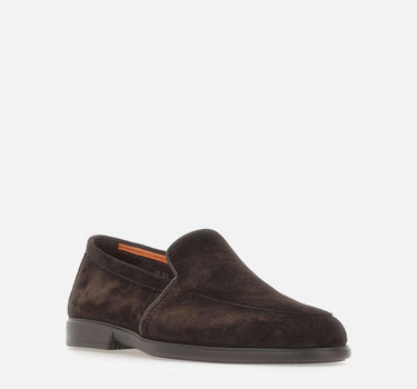 Mocassino in suede MGAR18829SMOSEAA T60 SANTONI 