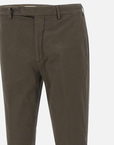 Pantaloni  "Dvr3" in cotone e seta DVR3R022 TC400 DEVORE' 
