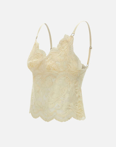 "Tank top in lace" 25PJT0043PA0170 P105 RABANNE 