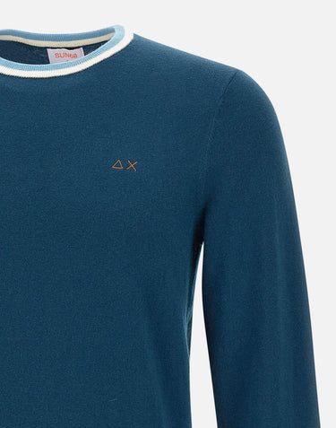 Maglia in lana e cotone K45145 78 SUN68 