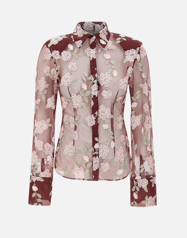 "Mesh fitted shirt" 114509 2934 ROTATE BIRGER CHRISTENSEN 
