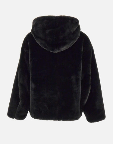Pelliccia ecologica con cappuccio LJXA0039033588 001 TATRAS 