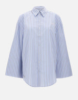 Camicia over in popeline a righe 115366 3082 ROTATE BIRGER CHRISTENSEN 