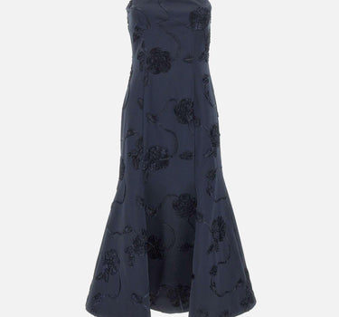 Abito midi con fiori 3D 114592 2318 ROTATE BIRGER CHRISTENSEN 