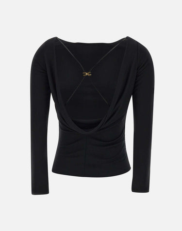 Maglia "Daily" in viscosa MD01352E2 110 ELISABETTA FRANCHI 