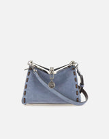 Borsa "Vela" in suede con infilature WP1B0001 AE307B0028 ETRO 