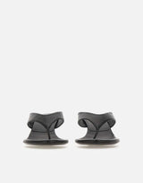 Mules in pelle con tacco kitten 116099 100 ROTATE BIRGER CHRISTENSEN 