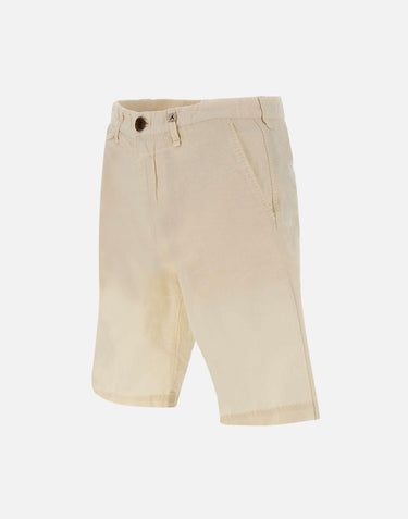 Shorts "Zeus S" in cotone e lino 24M74B72 04 MYTHS 