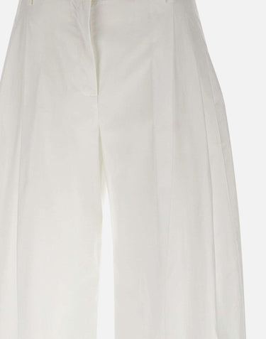Pantaloni "Tracy" TM190471G TNC181WHITE THE ANDAMANE 