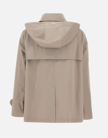 Trench corto in cotone IM000177D 132382720 HERNO 