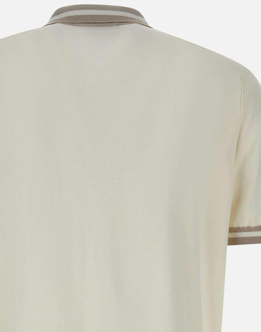 Polo  "Rolle Rig" in tricot di cotone PEU5453 99012133730DP PEUTEREY 
