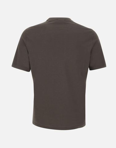 T-shirt in crepe di cotone TSMC JCREPEU190 FILIPPO DE LAURENTIIS 