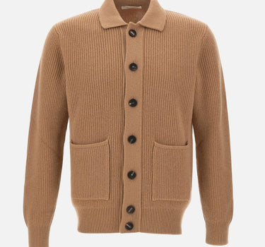 Giacca in maglia di lana e cashmere CA3MLT WC7P045 FILIPPO DE LAURENTIIS 
