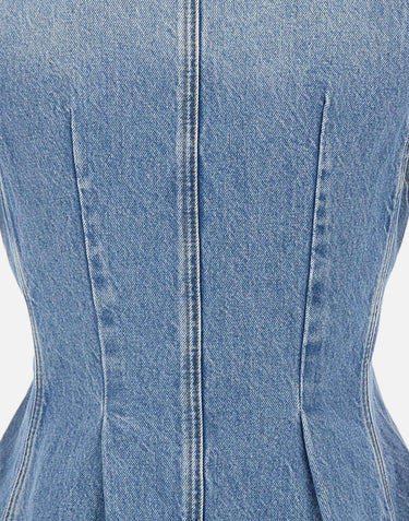 Top in denim svasato 115167 1321 ROTATE BIRGER CHRISTENSEN 