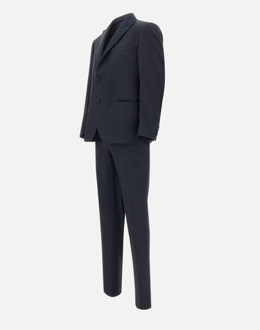 Completo tre pezzi uomo in fresco  lana 258R35 25381500014C MARCHESANI 