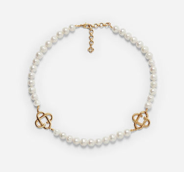 "Medium Pearl Logo Necklace" APF25JW085 01 CASABLANCA 
