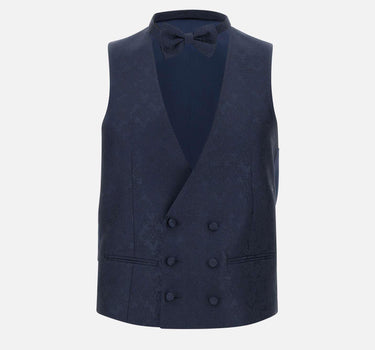 Gilet e papillon da cerimonia  in misto seta 91CT07 3197185002 CORNELIANI 